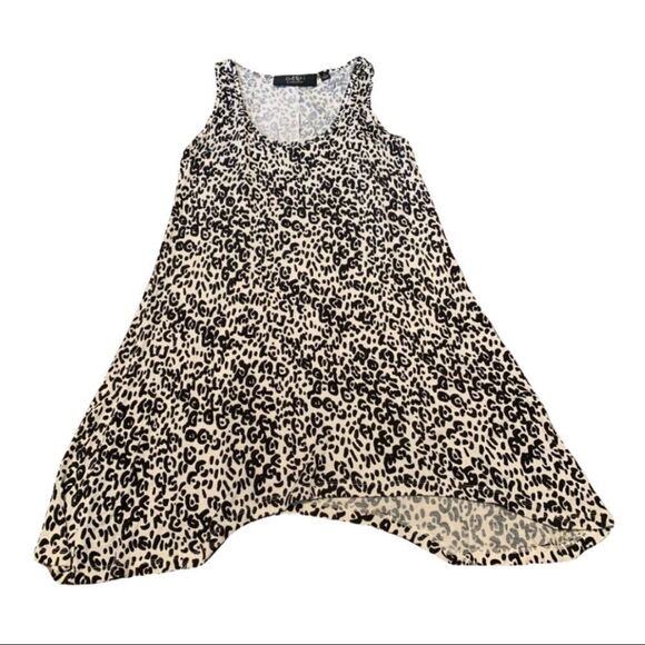 DASH BY KARDASHIAN. Racerback Tank Dress Leopard S - Picture 1 of 8
